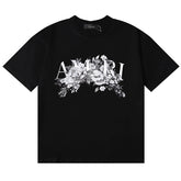 AMIRI Logo Graden Printed T-Shirt